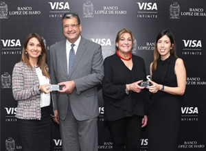 Banco López de Haro presenta Tarjeta VISA Infinite