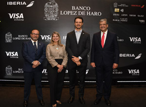 IBERIA y Banco López de Haro presentan Tarjeta de Crédito Visa Infinite