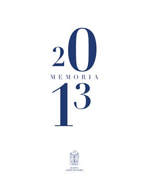 Memoria Anual 2013 - Portada