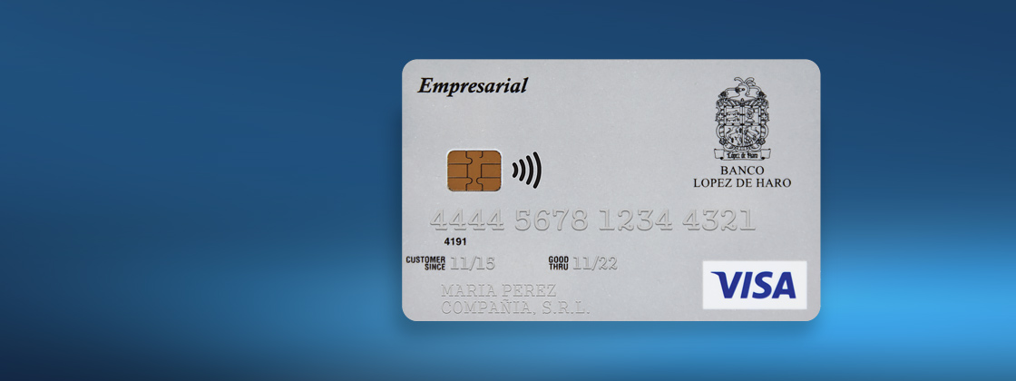 Tarjeta Visa Empresarial