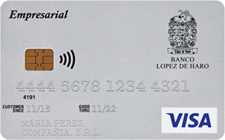 Tarjeta Visa Empresarial